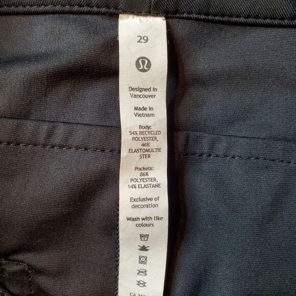 Lululemon Women's 29 City Sleek 5 Pocket Wide-Leg High-Rise Pant Black - Picture 5 of 8